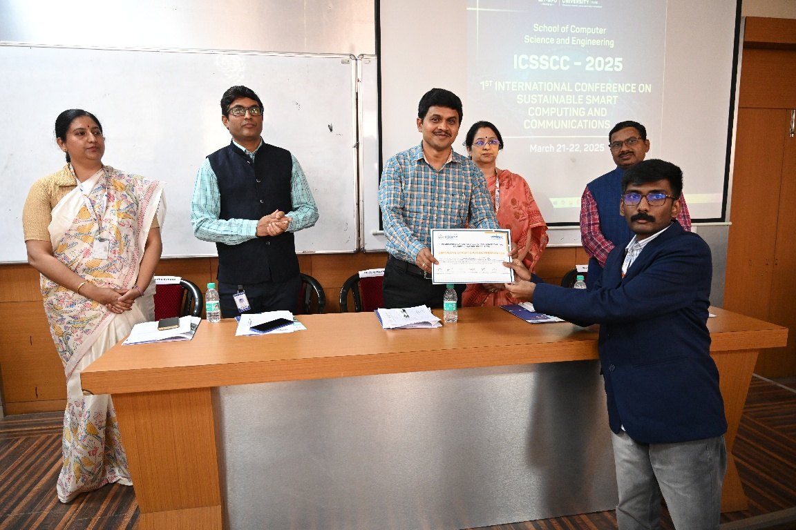 Best paper recognition