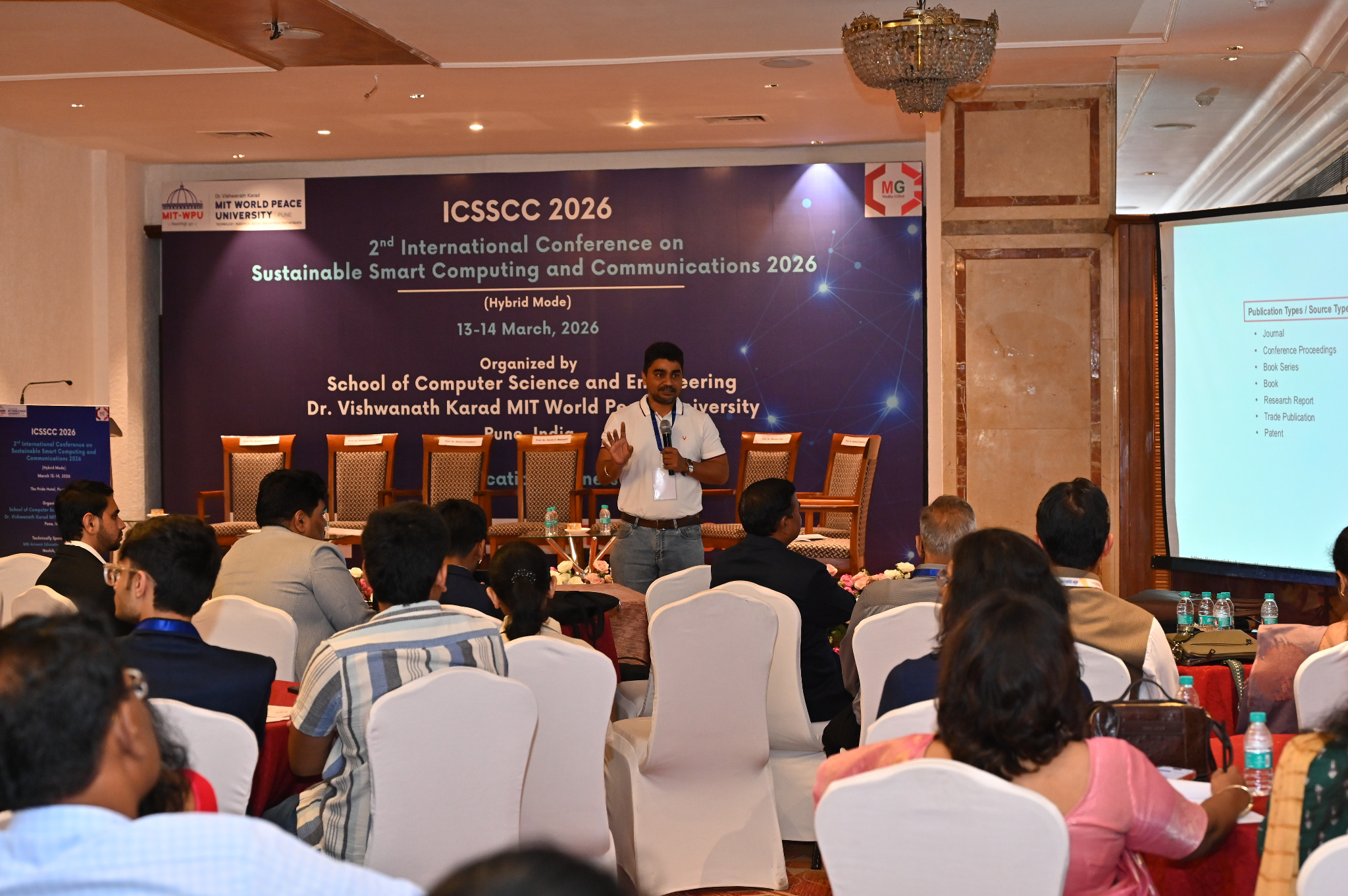 Technical presentation at ICSSCC 2026
